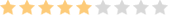 3 van de 5